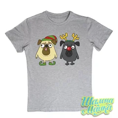 новогодние собаки